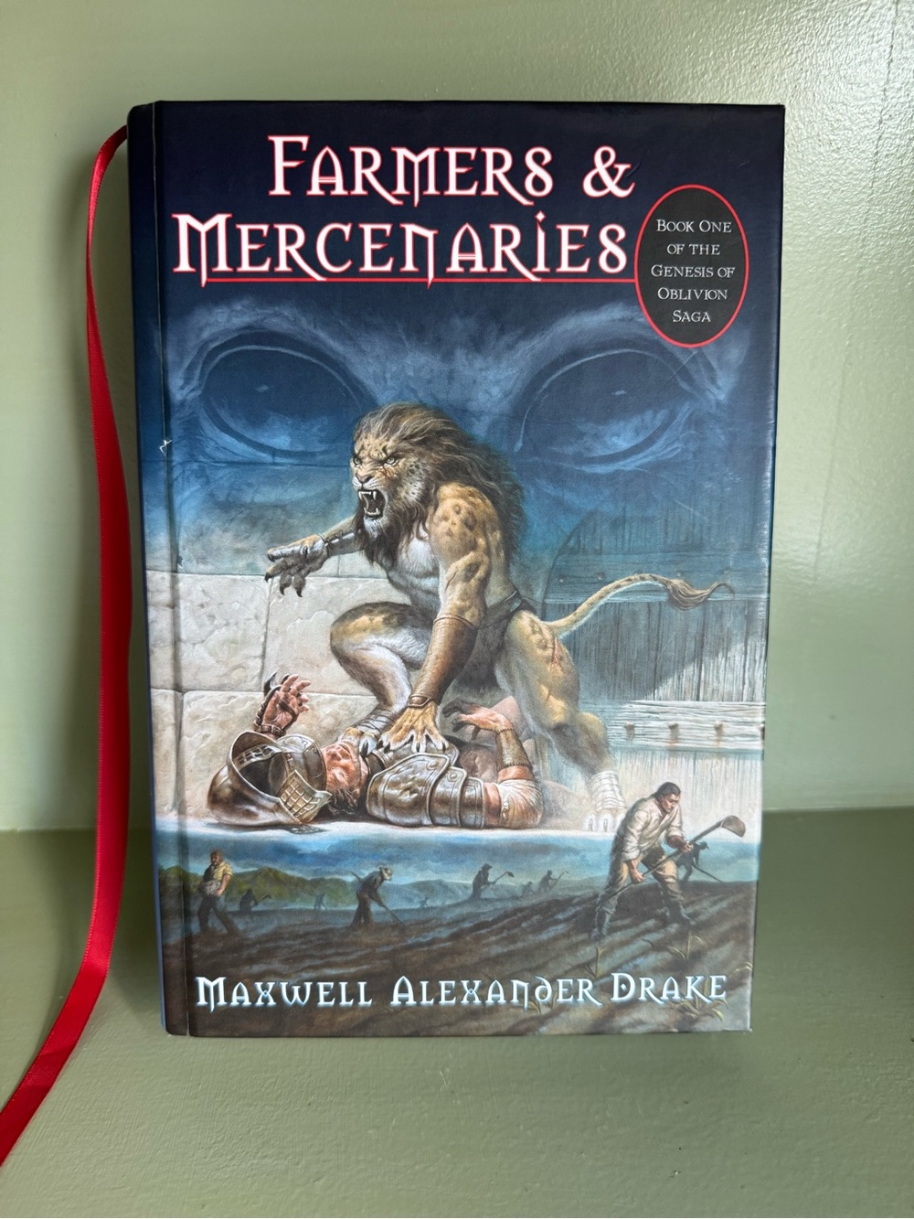 MAD Farmers & Mercenaries Hardcover Book signed by the author, 913/1500